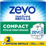 Zevo Compact Flying Insect Trap Refill - 2 Refill Cartridges